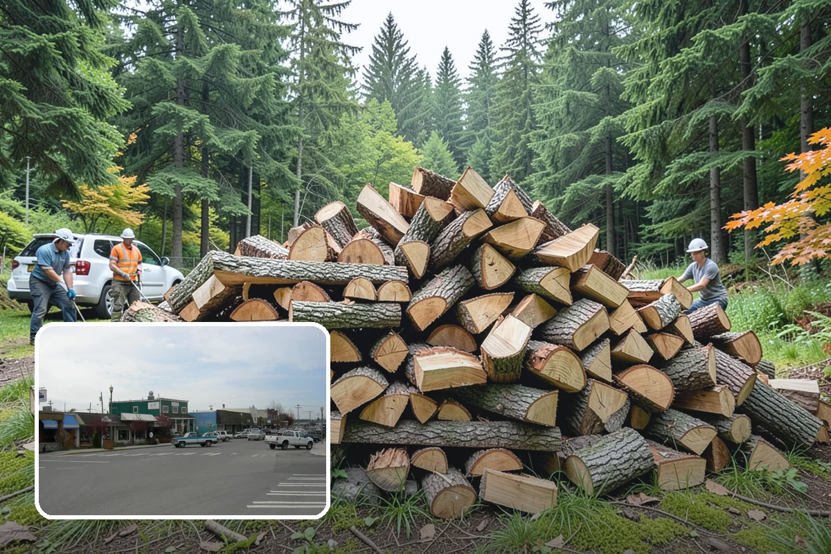 Firewood Hauling in Stanwood, Snohomish County, WA - Safe transport of heavy wood loads
