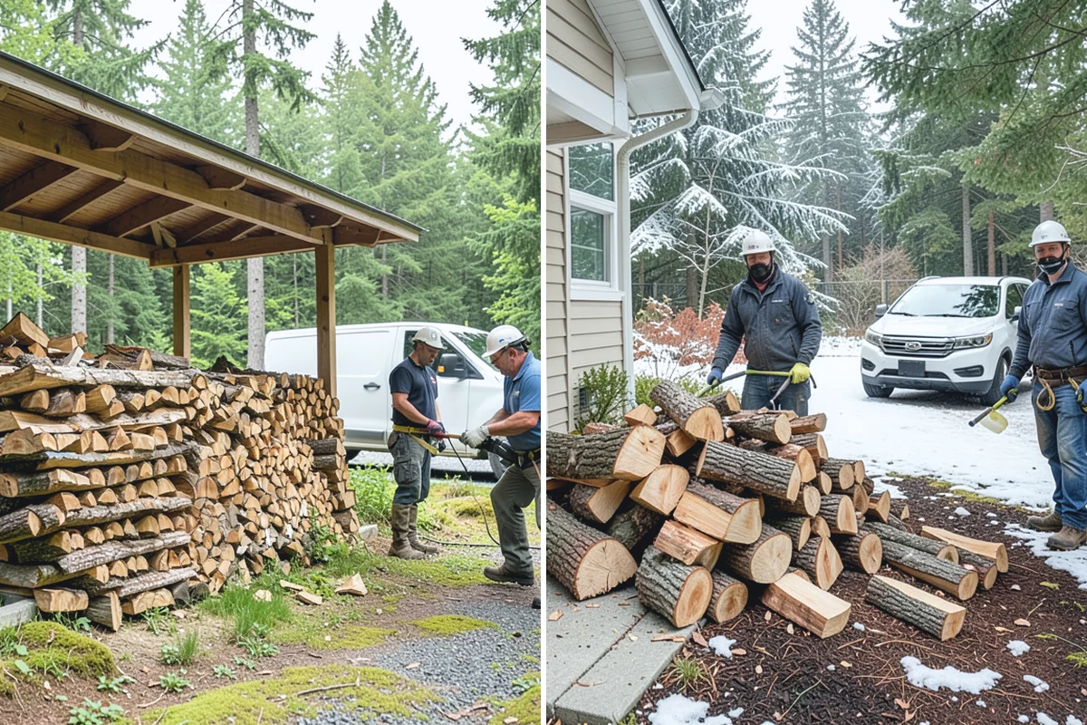 Firewood Hauling in Sumner, Pierce County, WA - Tell us what needs hauling and where