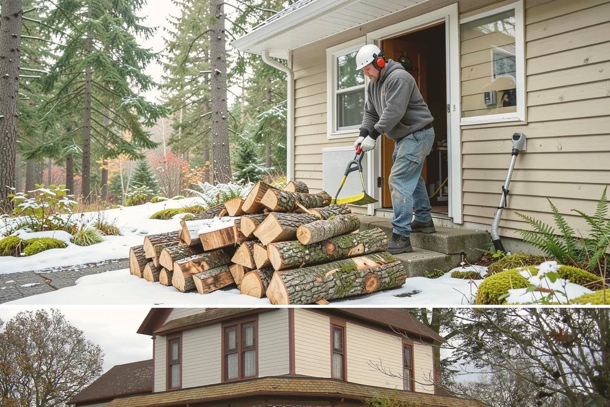 Firewood Hauling in Sumner, Pierce County, WA - Hauling is busiest after storm season and before winter, so schedule ahead during those peak periods.