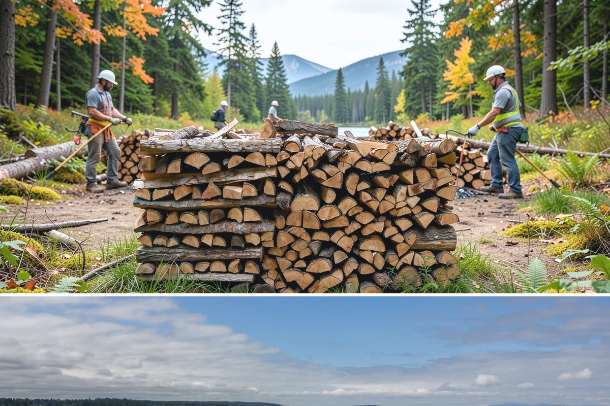 Firewood Hauling in University Place, Pierce County, WA - Hauling is busiest after storm season and before winter, so schedule ahead during those peak periods.