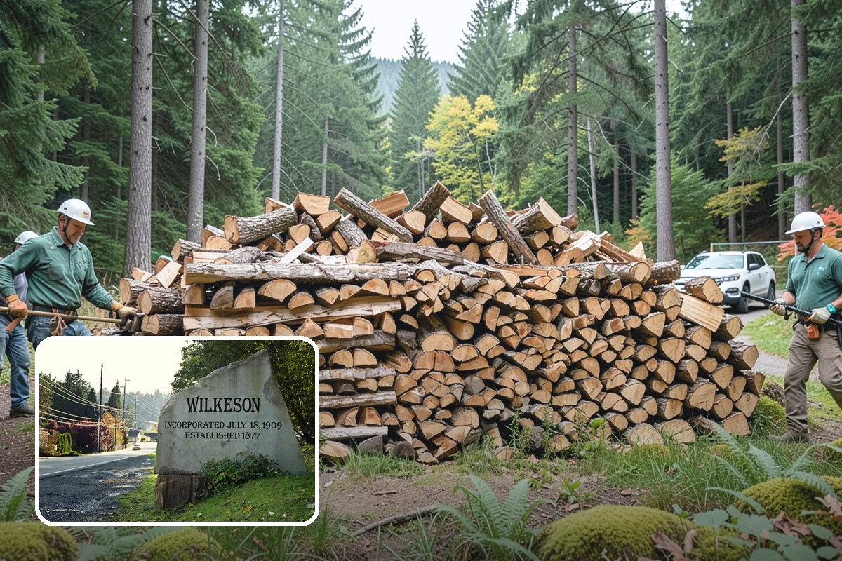 Firewood Hauling in Wilkeson, Pierce County, WA - Safe transport of heavy wood loads