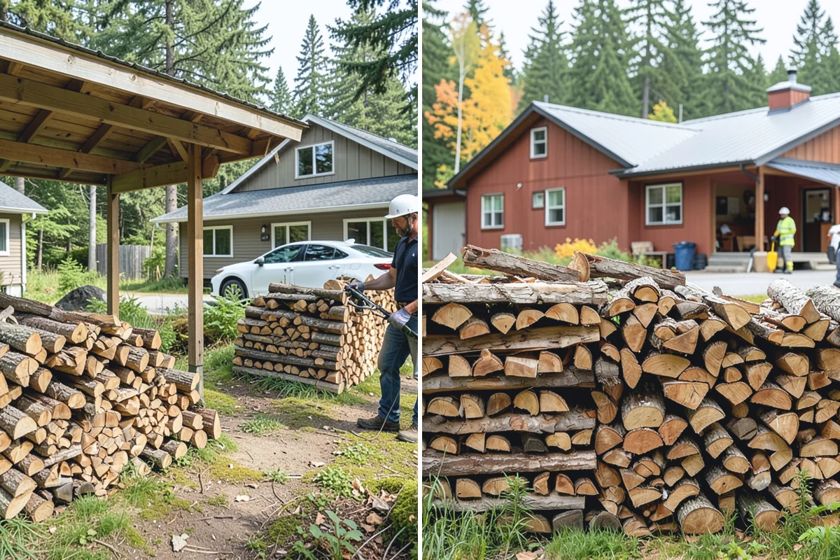 Firewood Hauling in Woodinville, King County, WA - Tell us what needs hauling and where