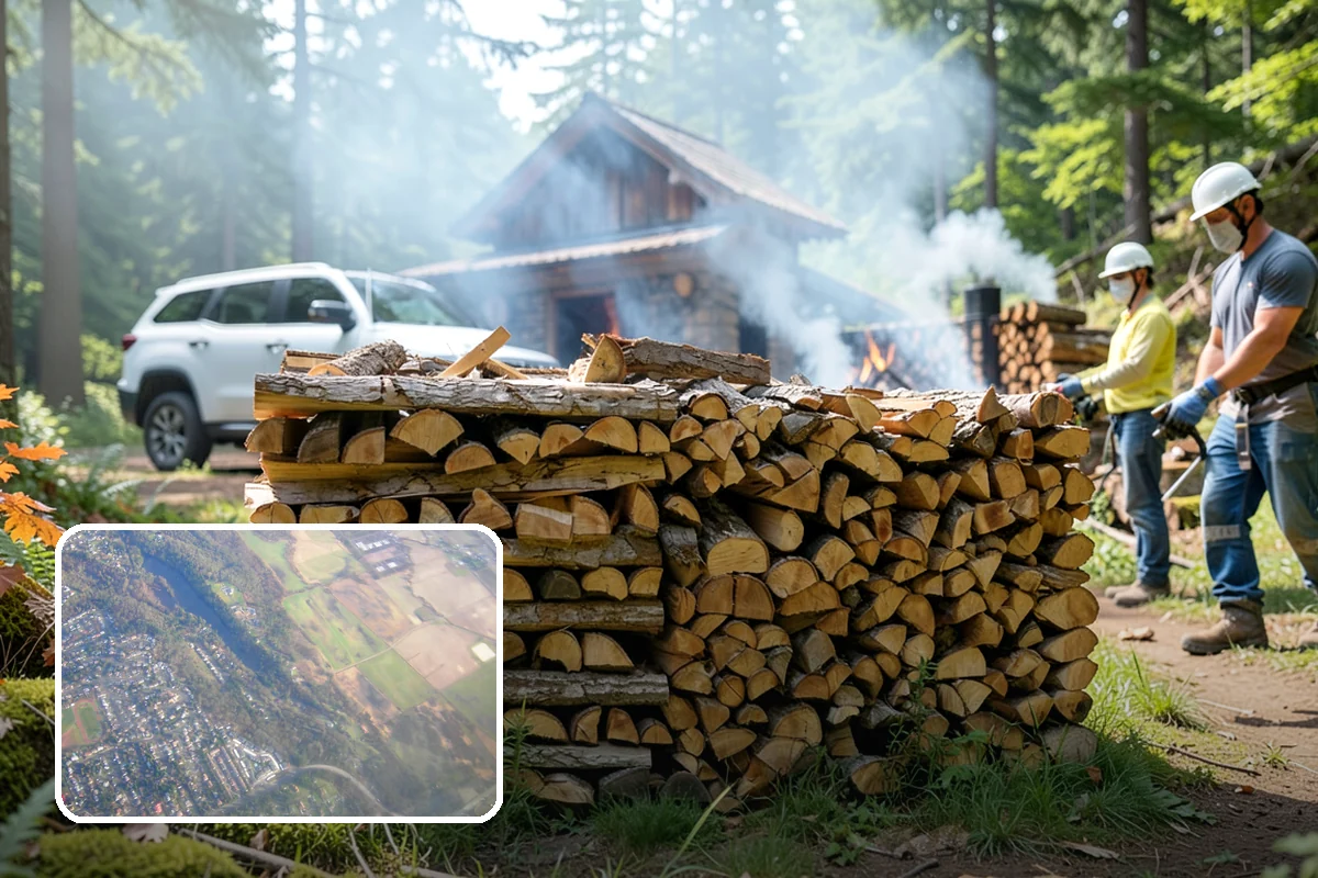 Firewood Inventory Management in Algona, King County, WA - Never run short during peak demand