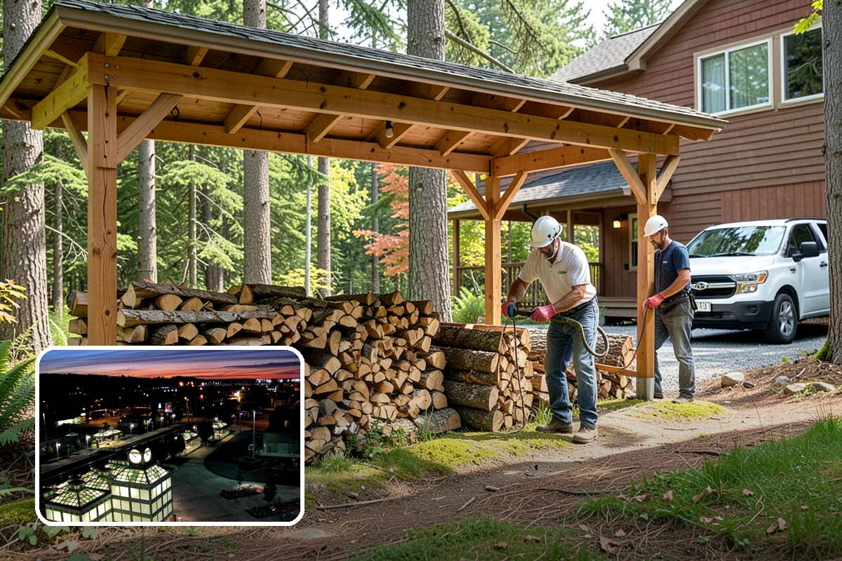 Firewood Inventory Management in Auburn, King County, WA - Never run short during peak demand
