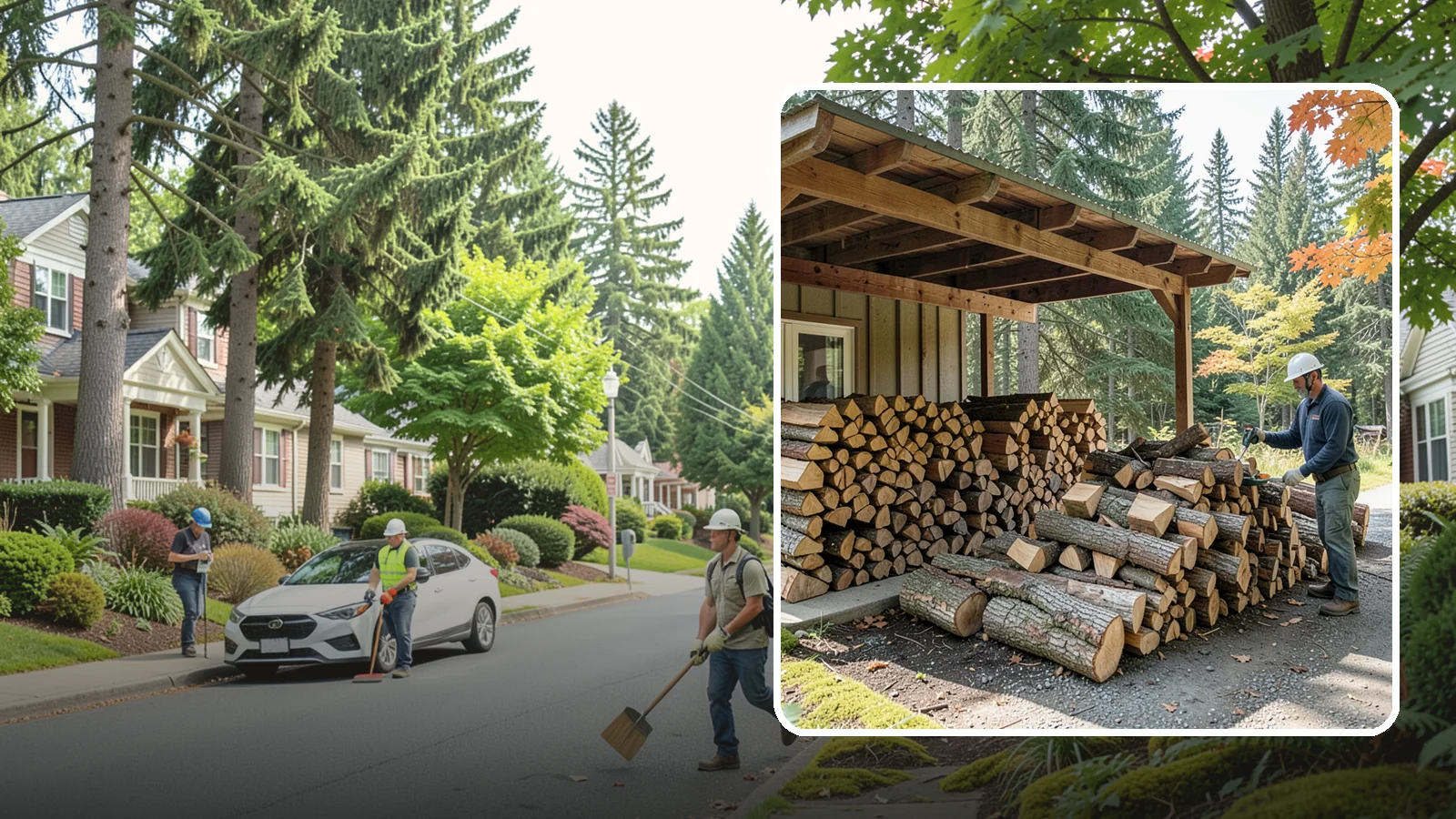 Firewood Inventory Management in Beaux Arts Village, King County, WA - Our firewood inventory management tracks and replenishes your supply so your business or property always has wood on hand.