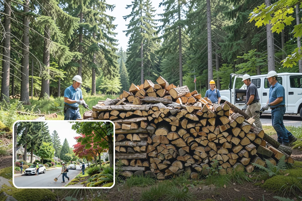 Firewood Inventory Management in Beaux Arts Village, King County, WA - Never run short during peak demand