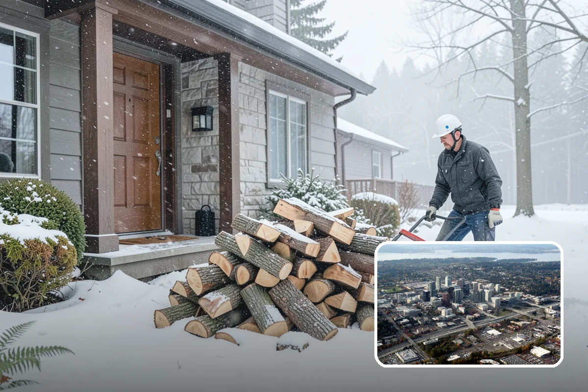 Firewood Inventory Management in Bellevue, King County, WA - Never run short during peak demand