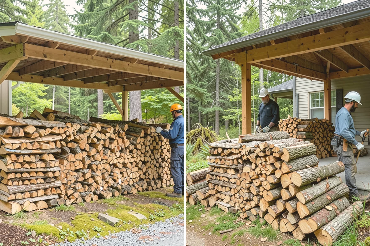 Firewood Inventory Management in Bellevue, King County, WA - Assess your usage patterns and storage capacity