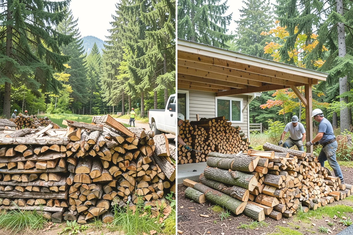 Firewood Inventory Management in Carbonado, Pierce County, WA - Assess your usage patterns and storage capacity