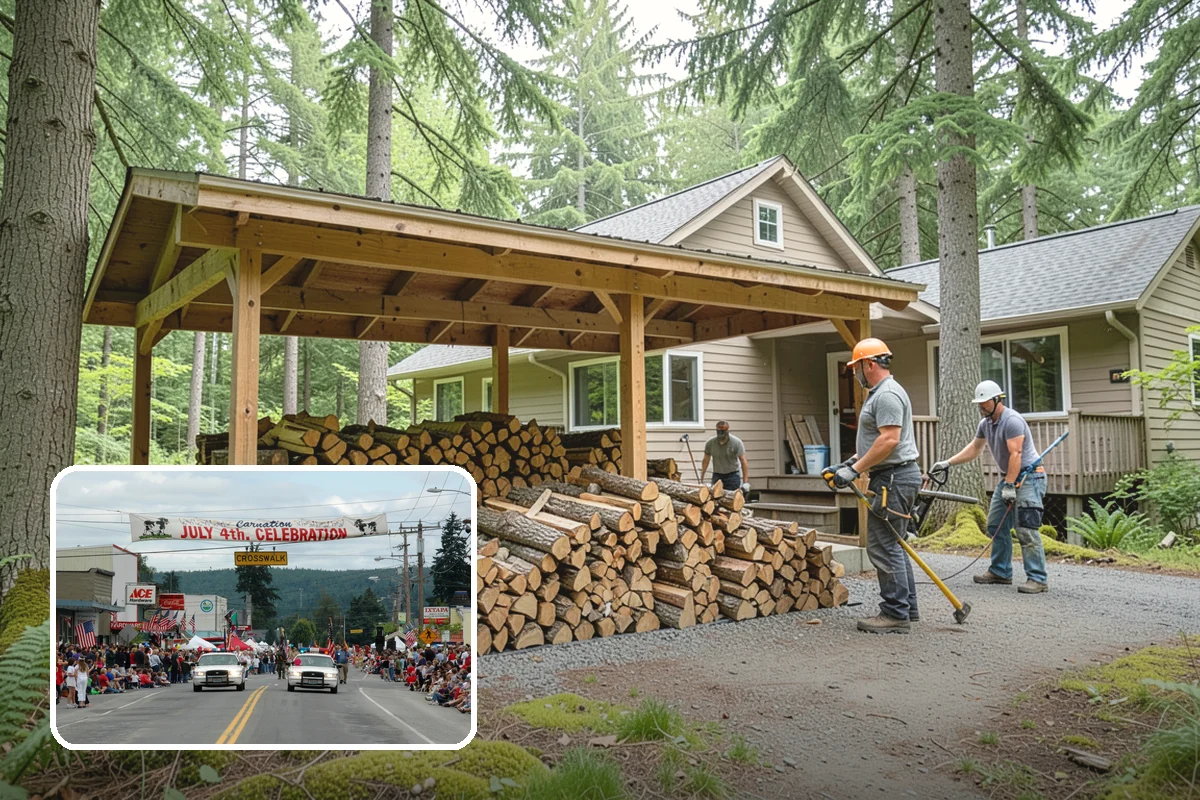Firewood Inventory Management in Carnation, King County, WA - Never run short during peak demand