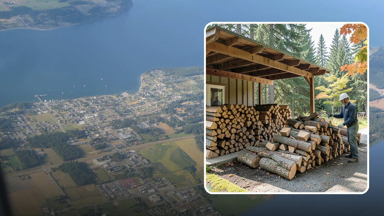 Firewood Inventory Management in Coupeville, Island County, WA - Our firewood inventory management tracks and replenishes your supply so your business or property always has wood on hand.