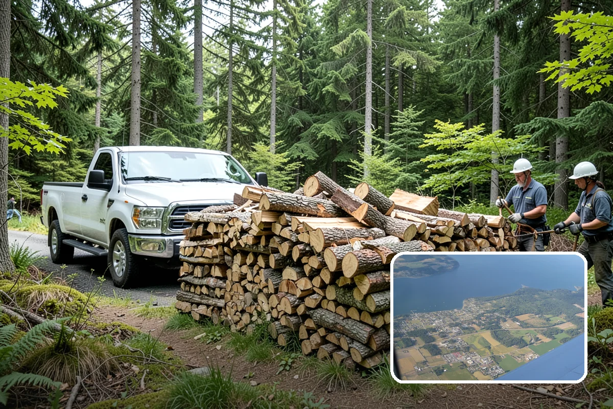 Firewood Inventory Management in Coupeville, Island County, WA - Never run short during peak demand