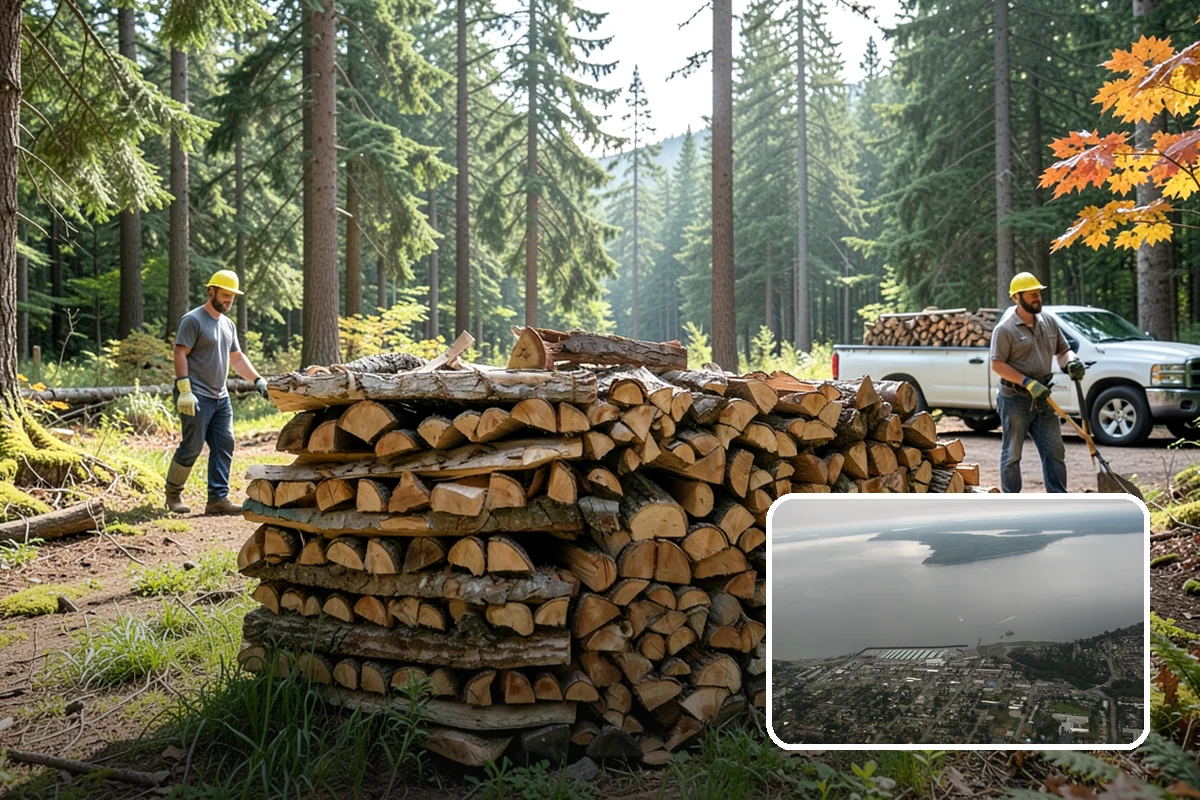 Firewood Inventory Management in Des Moines, King County, WA - Never run short during peak demand