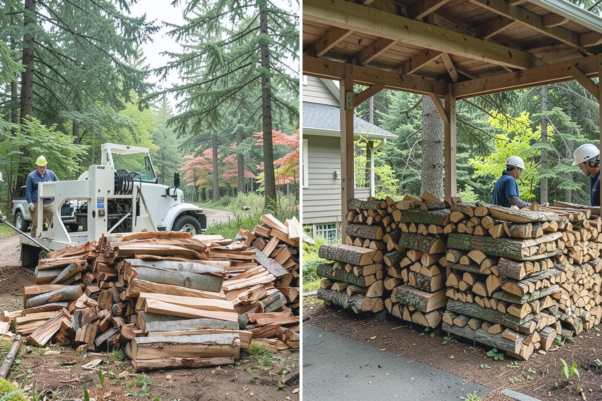 Firewood Inventory Management in Des Moines, King County, WA - Assess your usage patterns and storage capacity