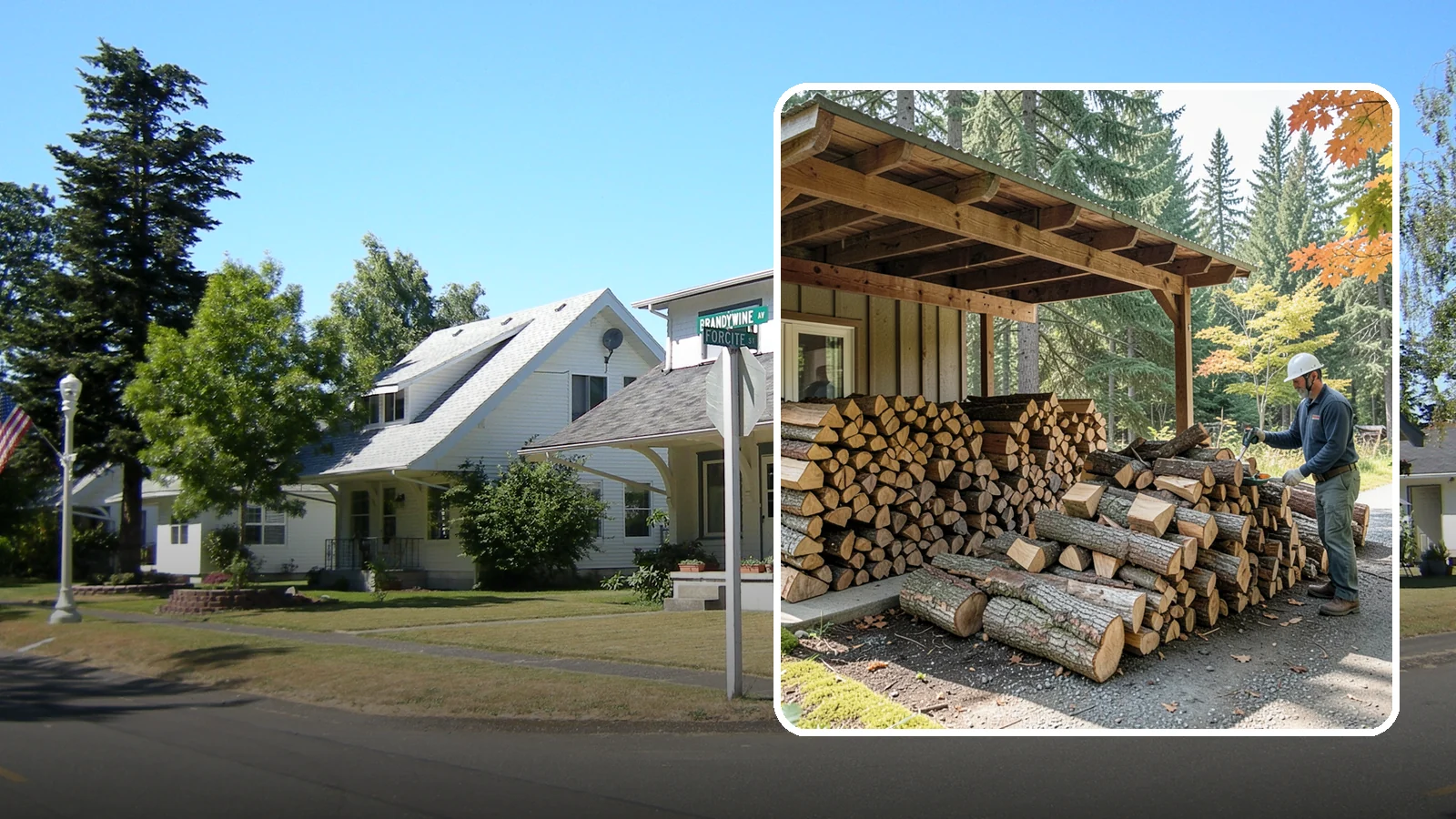 Firewood Inventory Management in DuPont, Pierce County, WA - Our firewood inventory management tracks and replenishes your supply so your business or property always has wood on hand.