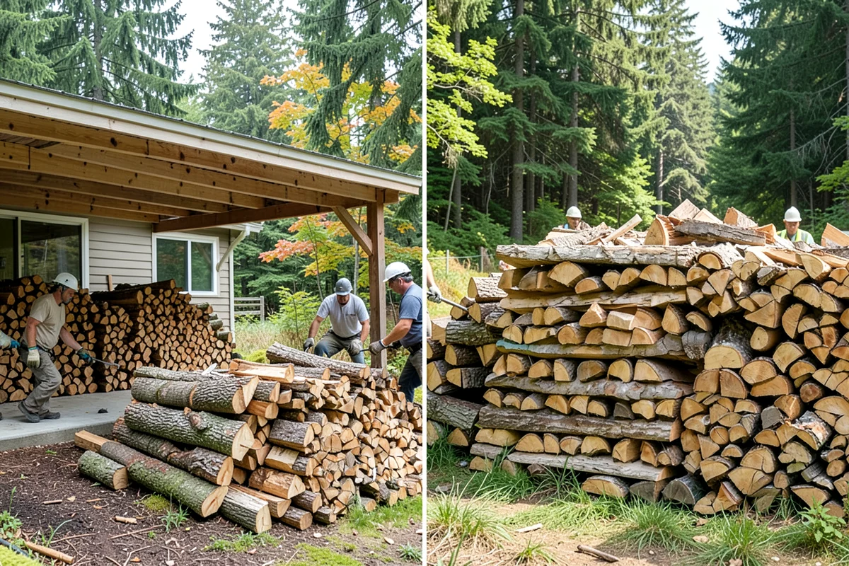 Firewood Inventory Management in DuPont, Pierce County, WA - Assess your usage patterns and storage capacity
