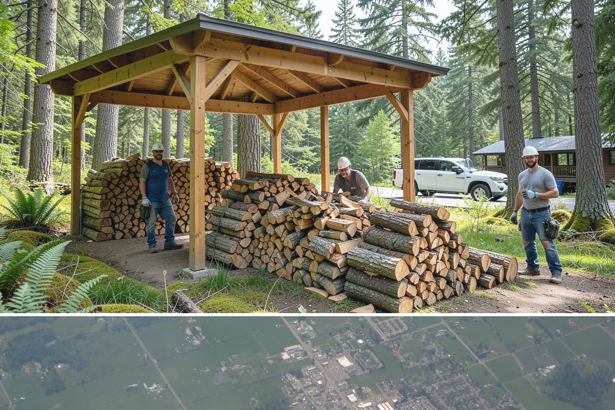 Firewood Inventory Management in Enumclaw, King County, WA - Set up before your busy season so stock levels are managed ahead of peak firewood demand.
