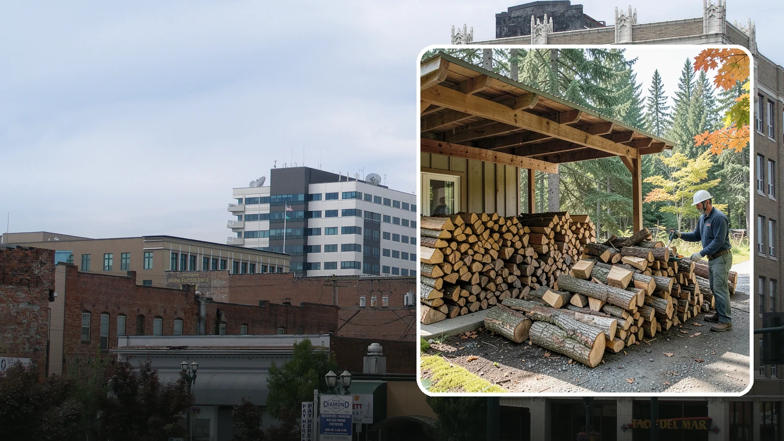 Firewood Inventory Management in Everett, Snohomish County, WA - Our firewood inventory management tracks and replenishes your supply so your business or property always has wood on hand.