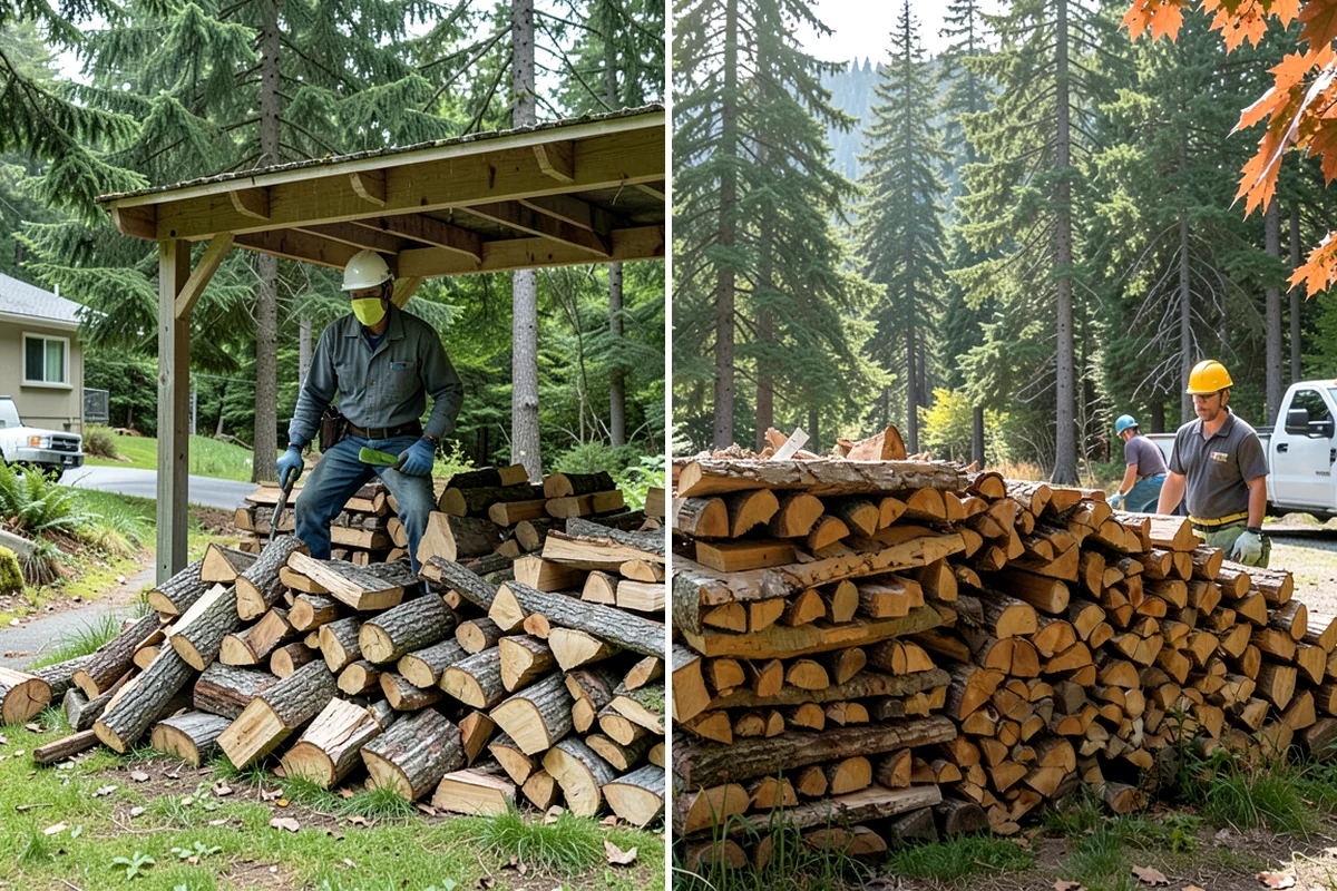 Firewood Inventory Management in Everett, Snohomish County, WA - Assess your usage patterns and storage capacity