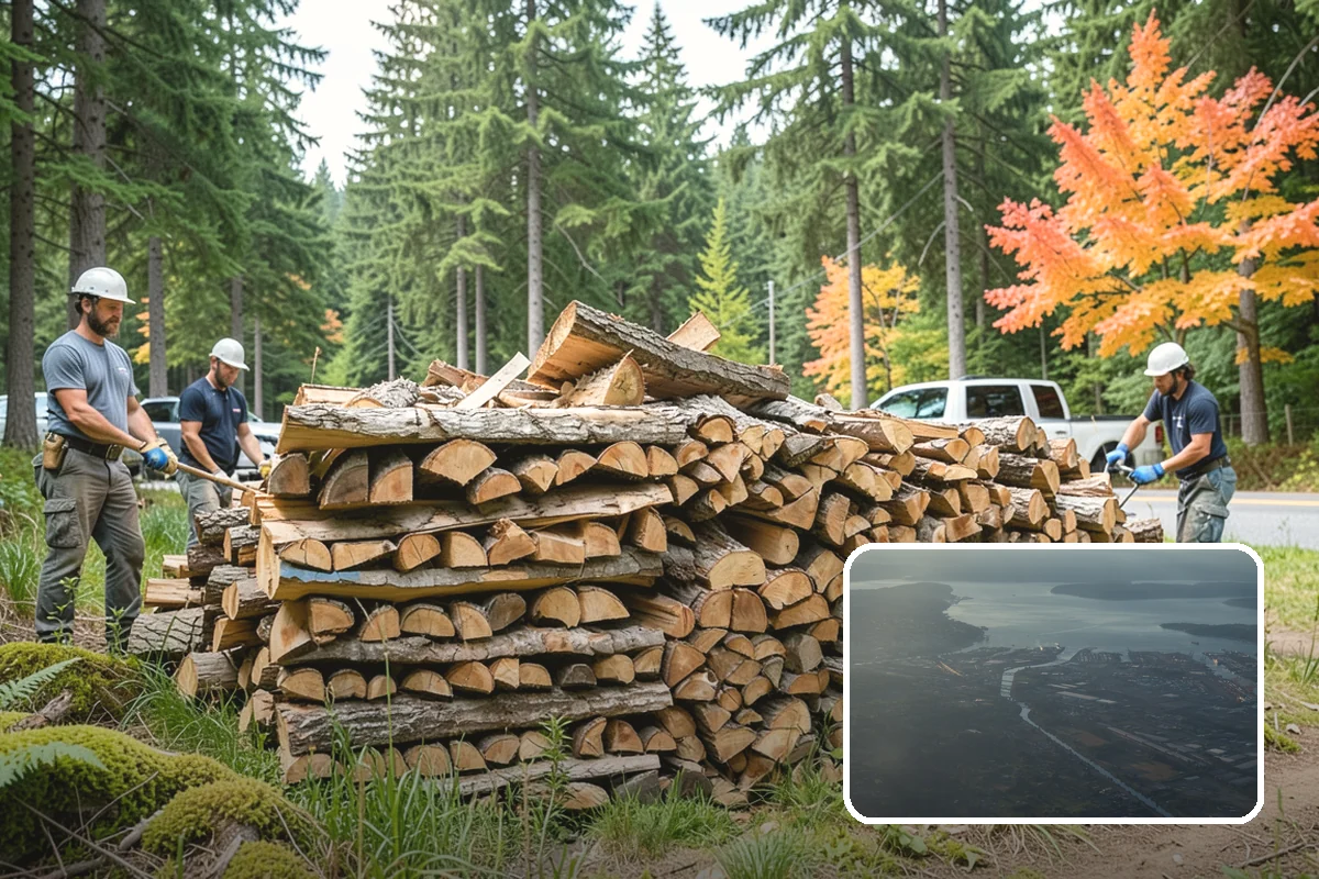 Firewood Inventory Management in Fife, Pierce County, WA - Never run short during peak demand