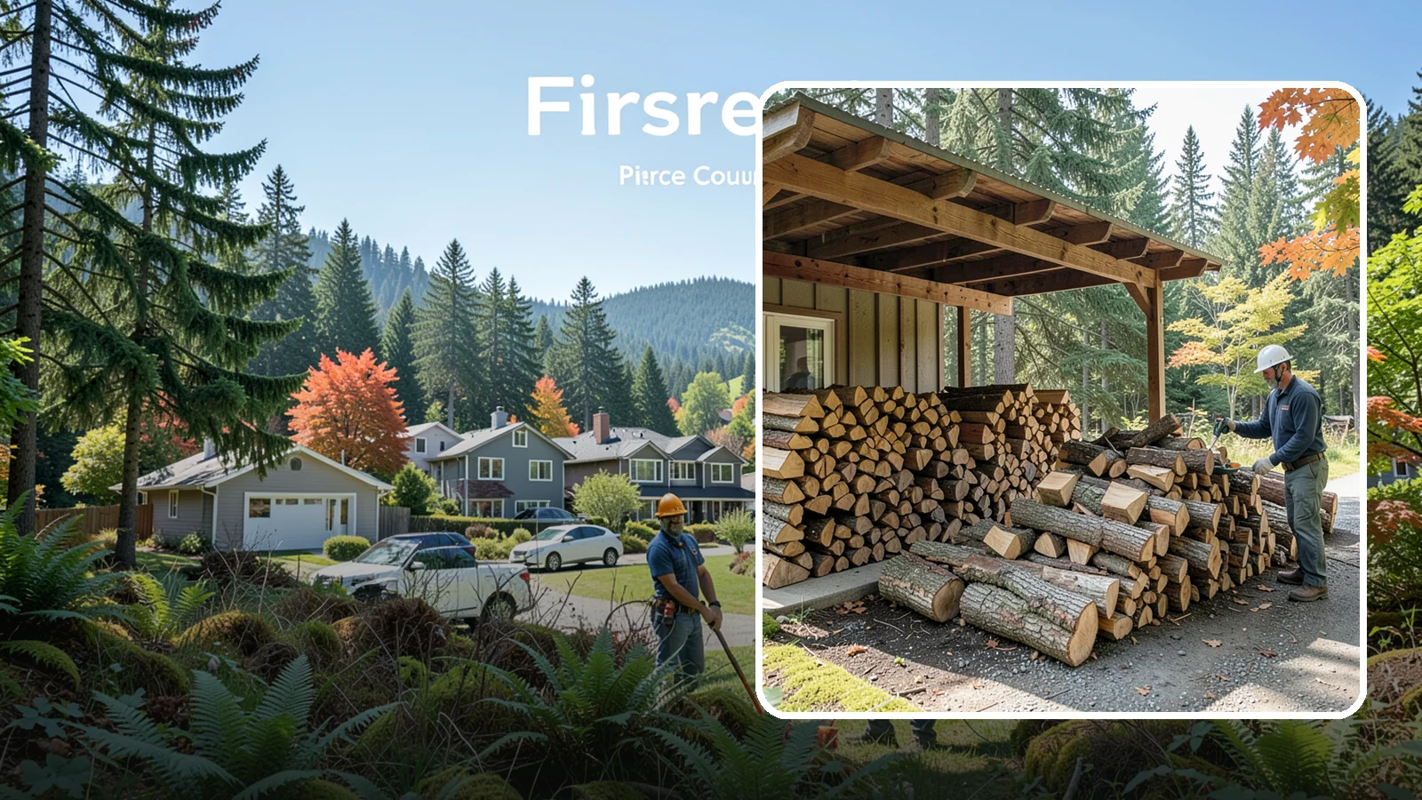 Firewood Inventory Management in Fircrest, Pierce County, WA - Our firewood inventory management tracks and replenishes your supply so your business or property always has wood on hand.