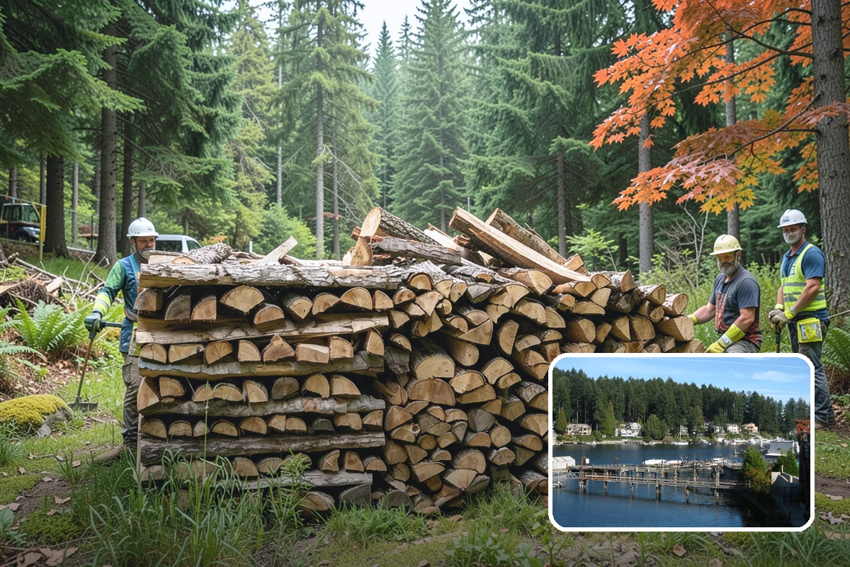 Firewood Inventory Management in Gig Harbor, Pierce County, WA - Never run short during peak demand