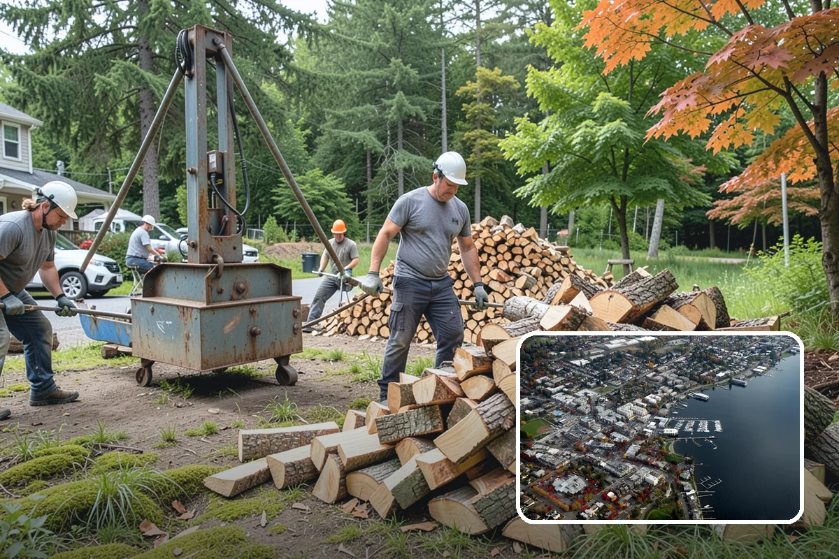 Firewood Inventory Management in Kirkland, King County, WA - Never run short during peak demand