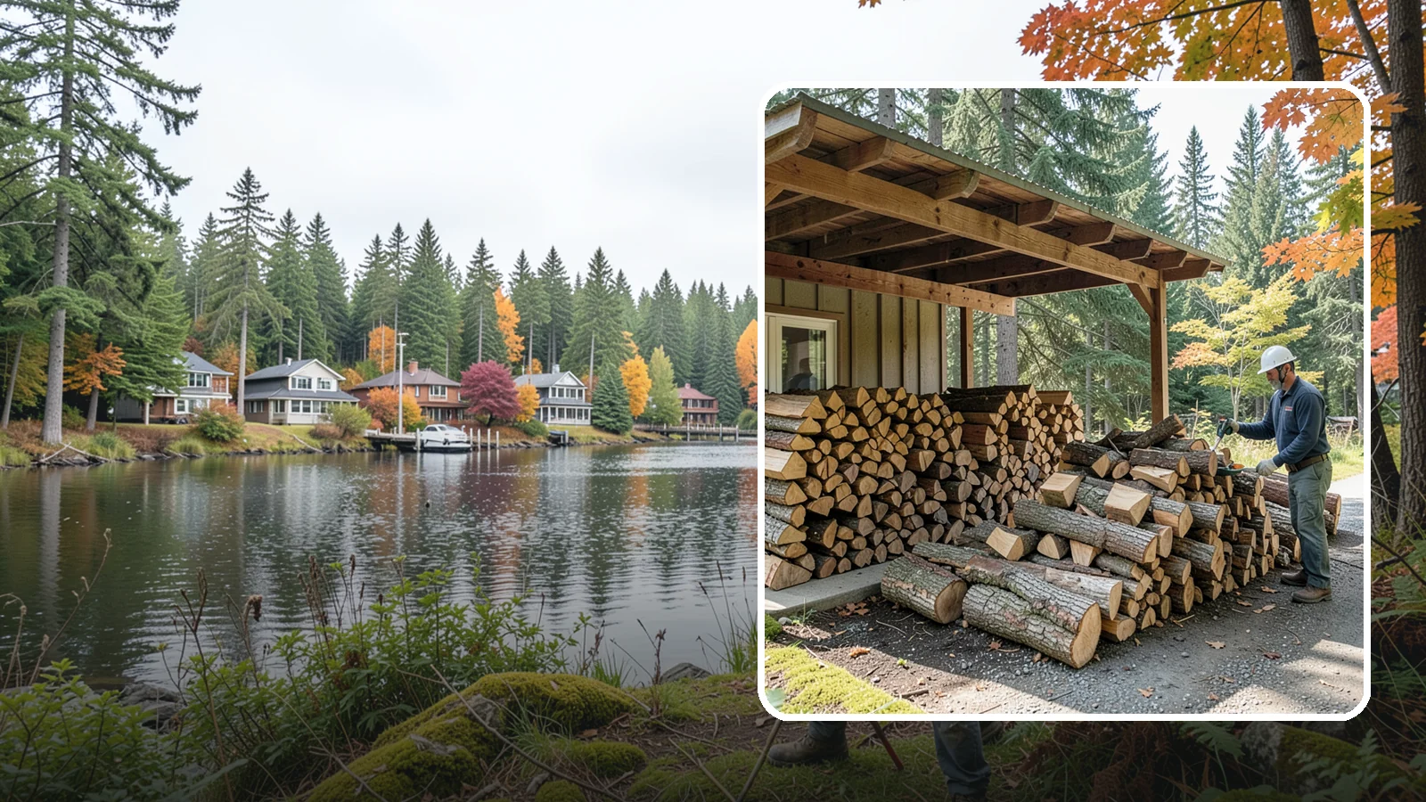 Firewood Inventory Management in La Conner, Skagit County, WA - Our firewood inventory management tracks and replenishes your supply so your business or property always has wood on hand.