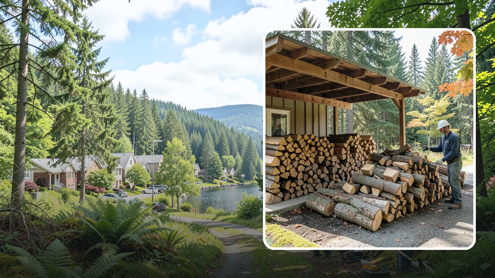 Firewood Inventory Management in Lake Forest Park, King County, WA - Our firewood inventory management tracks and replenishes your supply so your business or property always has wood on hand.