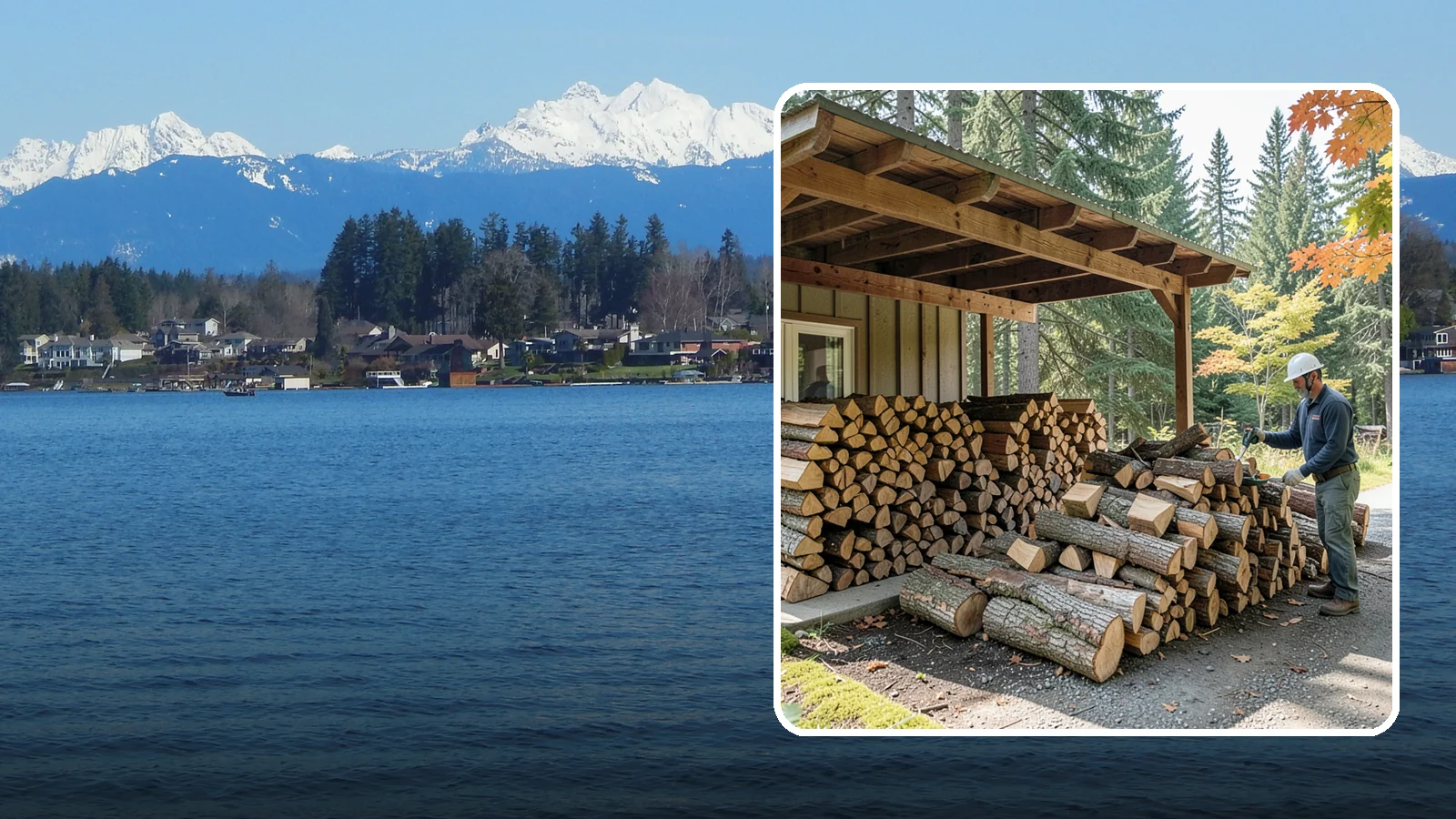 Firewood Inventory Management in Lake Stevens, Snohomish County, WA - Our firewood inventory management tracks and replenishes your supply so your business or property always has wood on hand.