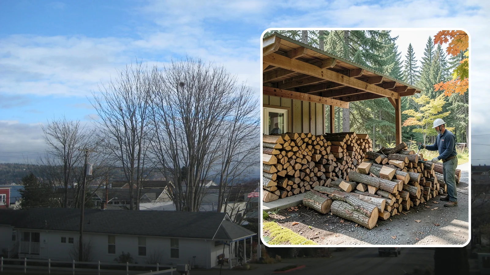 Firewood Inventory Management in Langley, Island County, WA - Our firewood inventory management tracks and replenishes your supply so your business or property always has wood on hand.