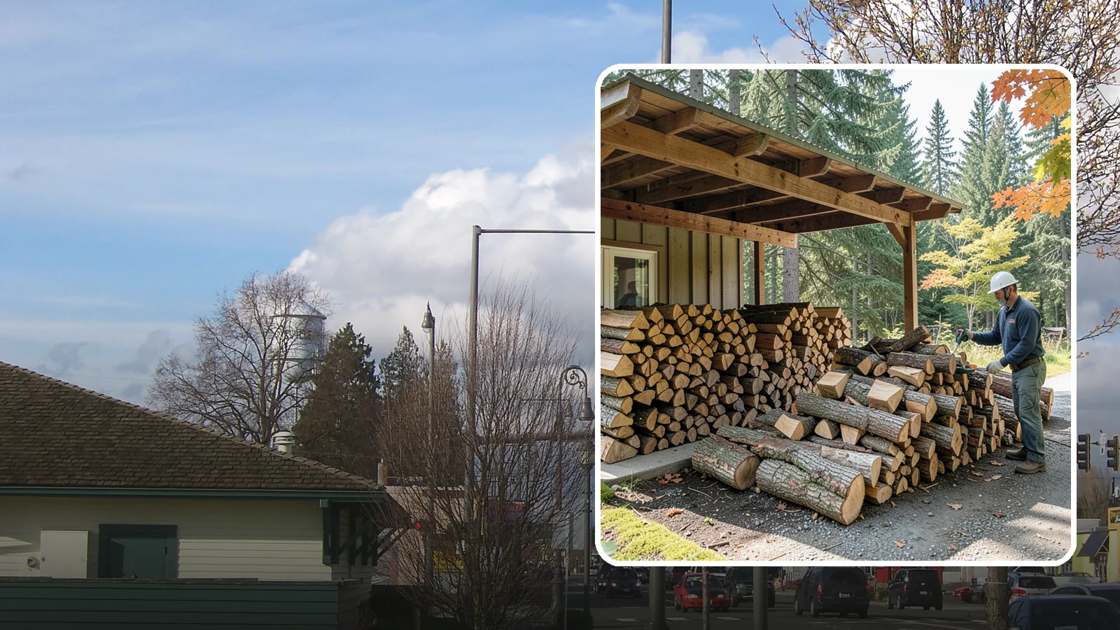 Firewood Inventory Management in Marysville, Snohomish County, WA - Our firewood inventory management tracks and replenishes your supply so your business or property always has wood on hand.