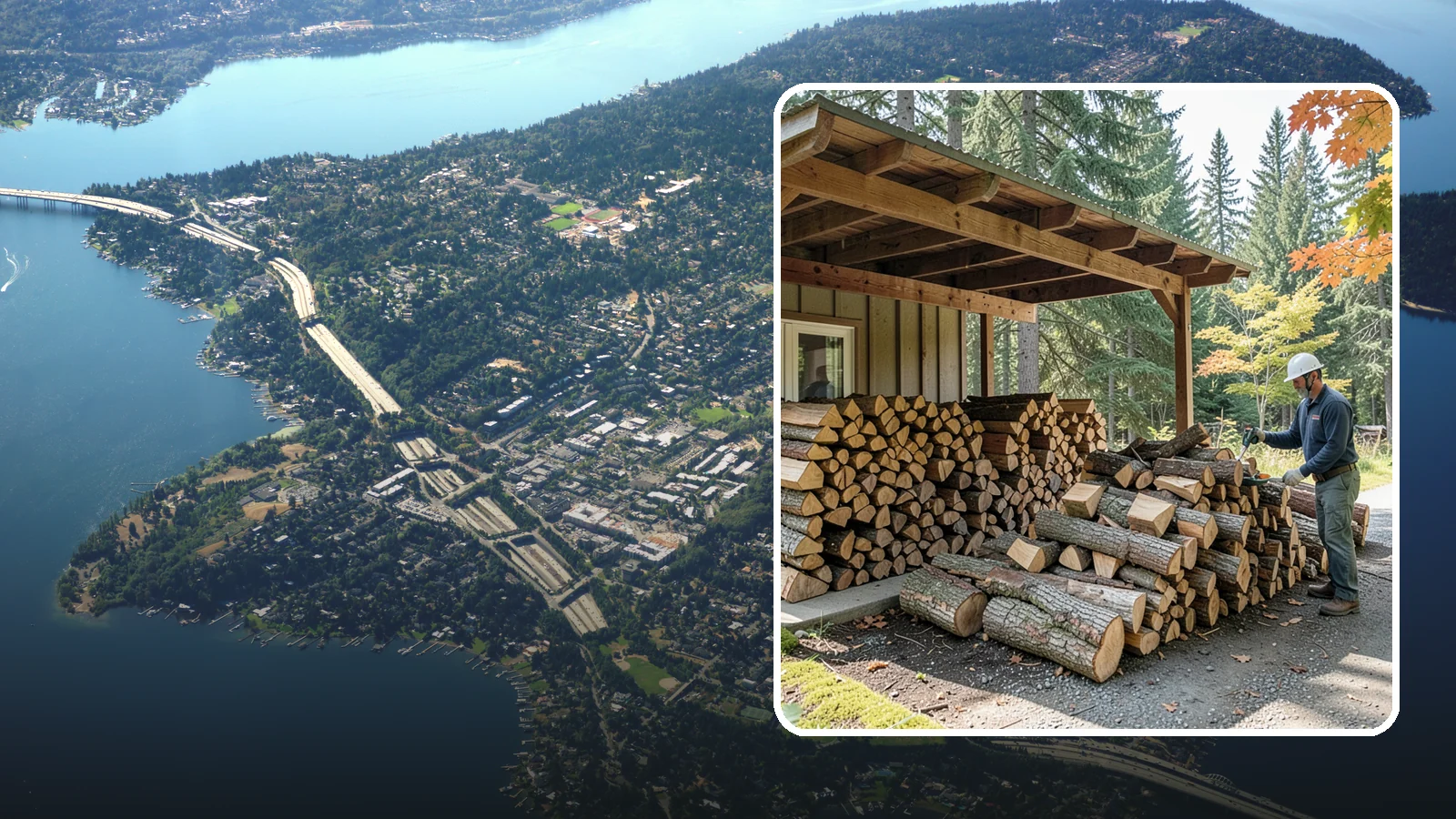 Firewood Inventory Management in Mercer Island, King County, WA - Our firewood inventory management tracks and replenishes your supply so your business or property always has wood on hand.