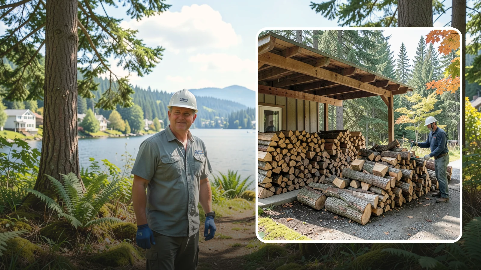 Firewood Inventory Management in Milton, King County, WA - Our firewood inventory management tracks and replenishes your supply so your business or property always has wood on hand.