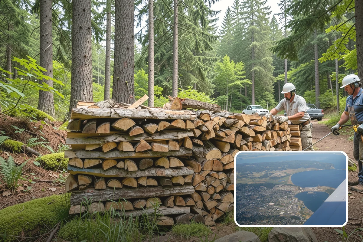 Firewood Inventory Management in Oak Harbor, Island County, WA - Never run short during peak demand