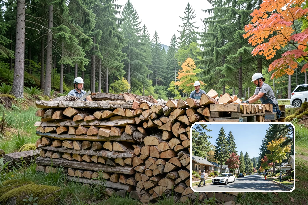 Firewood Inventory Management in Orting, Pierce County, WA - Never run short during peak demand