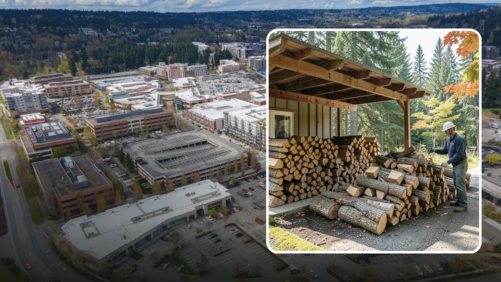 Firewood Inventory Management in Redmond, King County, WA - Our firewood inventory management tracks and replenishes your supply so your business or property always has wood on hand.