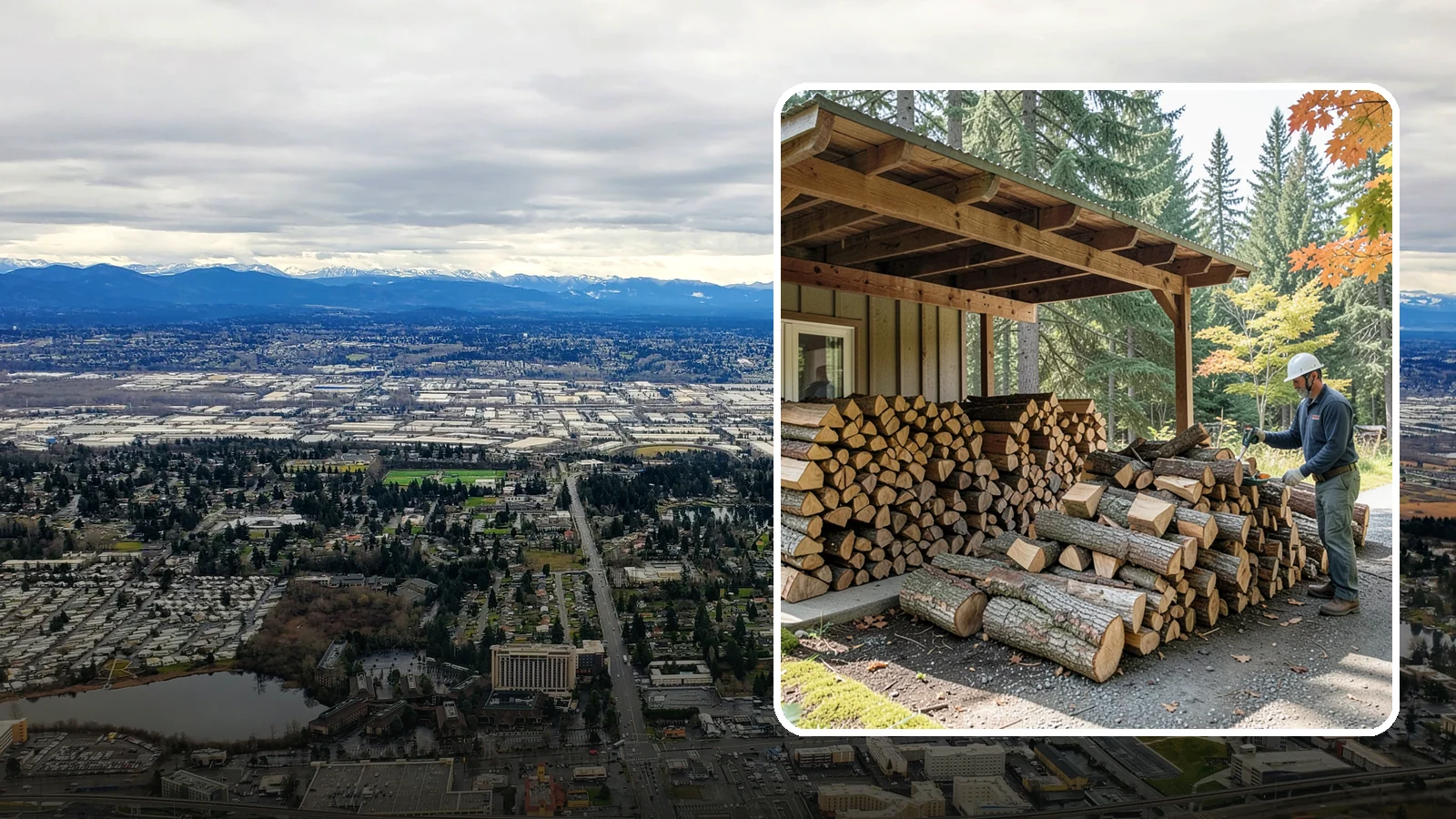 Firewood Inventory Management in SeaTac, King County, WA - Our firewood inventory management tracks and replenishes your supply so your business or property always has wood on hand.