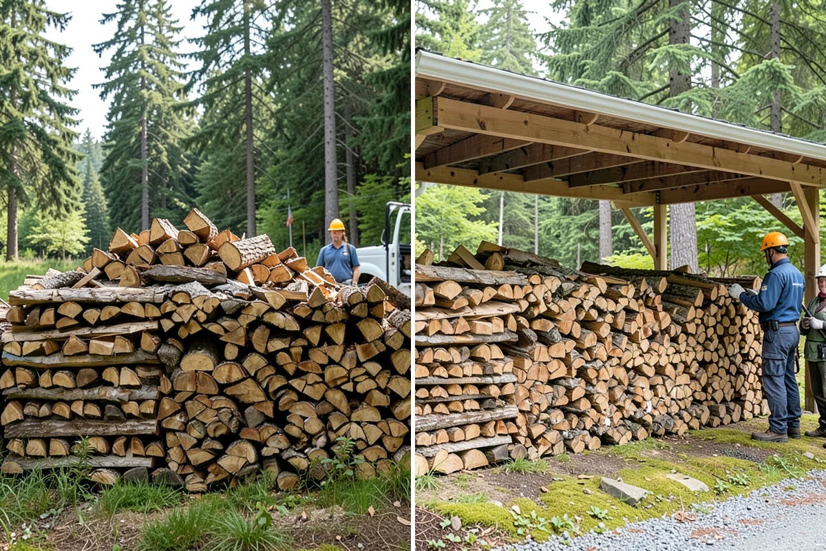 Firewood Inventory Management in SeaTac, King County, WA - Assess your usage patterns and storage capacity