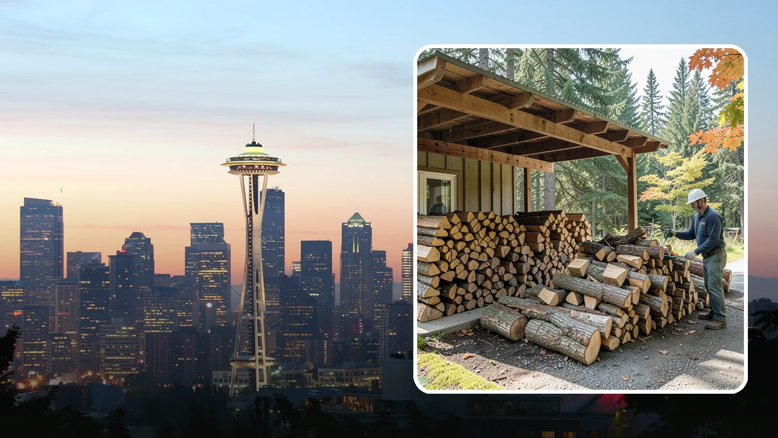 Firewood Inventory Management in Seattle, King County, WA - Our firewood inventory management tracks and replenishes your supply so your business or property always has wood on hand.