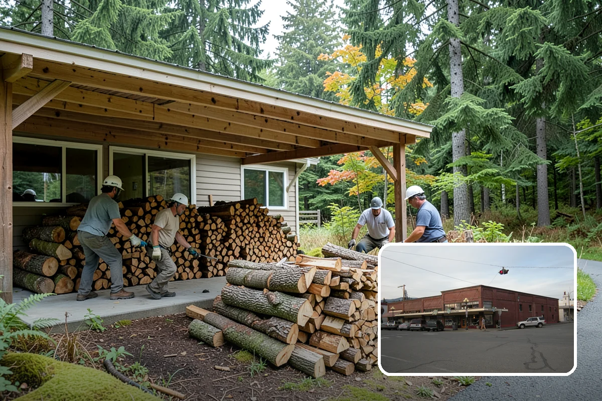 Firewood Inventory Management in Sedro-Woolley, Skagit County, WA - Never run short during peak demand