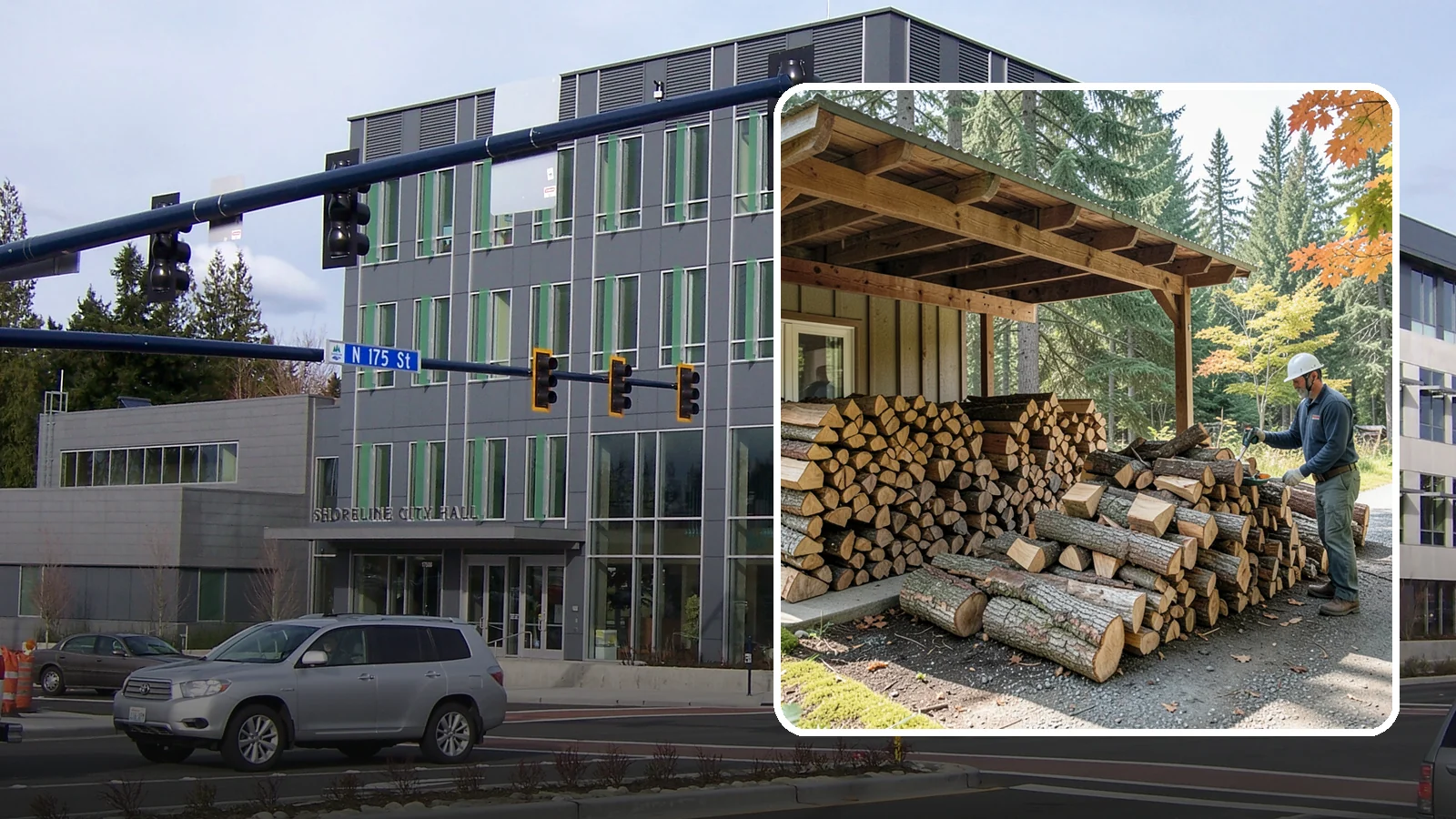 Firewood Inventory Management in Shoreline, King County, WA - Our firewood inventory management tracks and replenishes your supply so your business or property always has wood on hand.