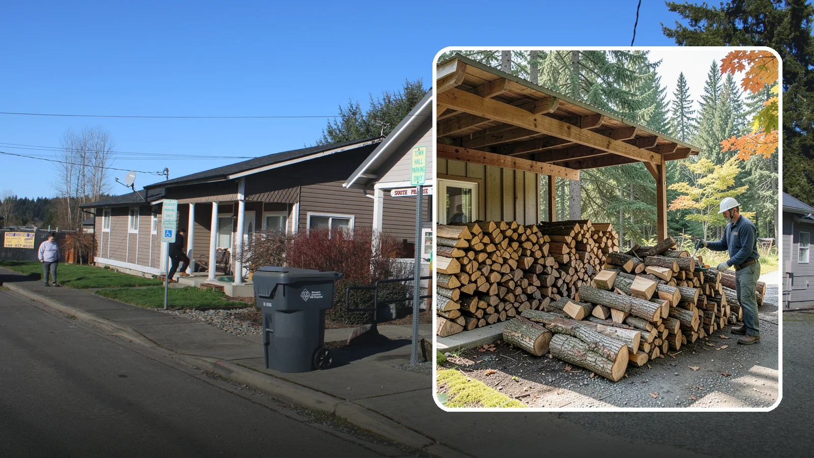 Firewood Inventory Management in South Prairie, Pierce County, WA - Our firewood inventory management tracks and replenishes your supply so your business or property always has wood on hand.