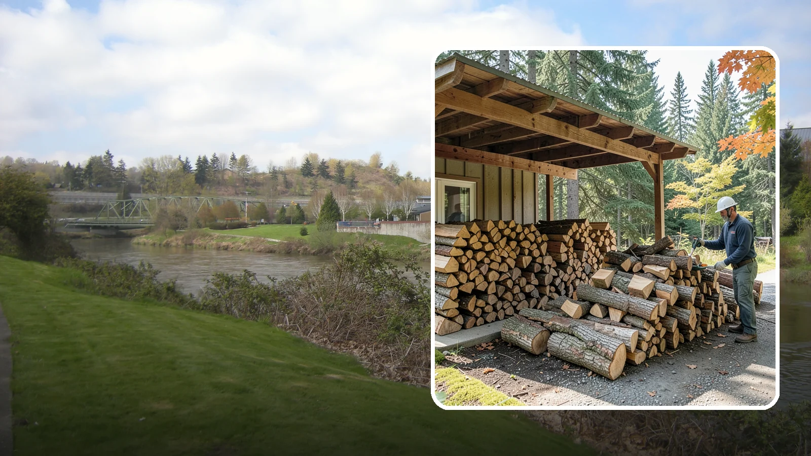 Firewood Inventory Management in Tukwila, King County, WA - Our firewood inventory management tracks and replenishes your supply so your business or property always has wood on hand.