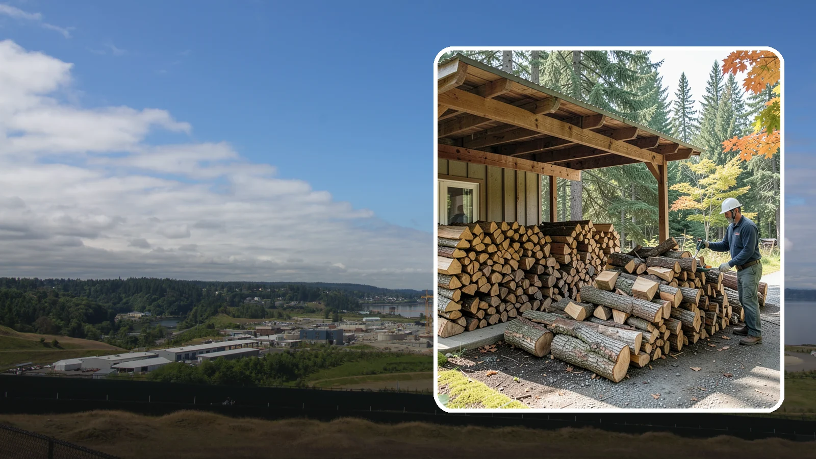 Firewood Inventory Management in University Place, Pierce County, WA - Our firewood inventory management tracks and replenishes your supply so your business or property always has wood on hand.