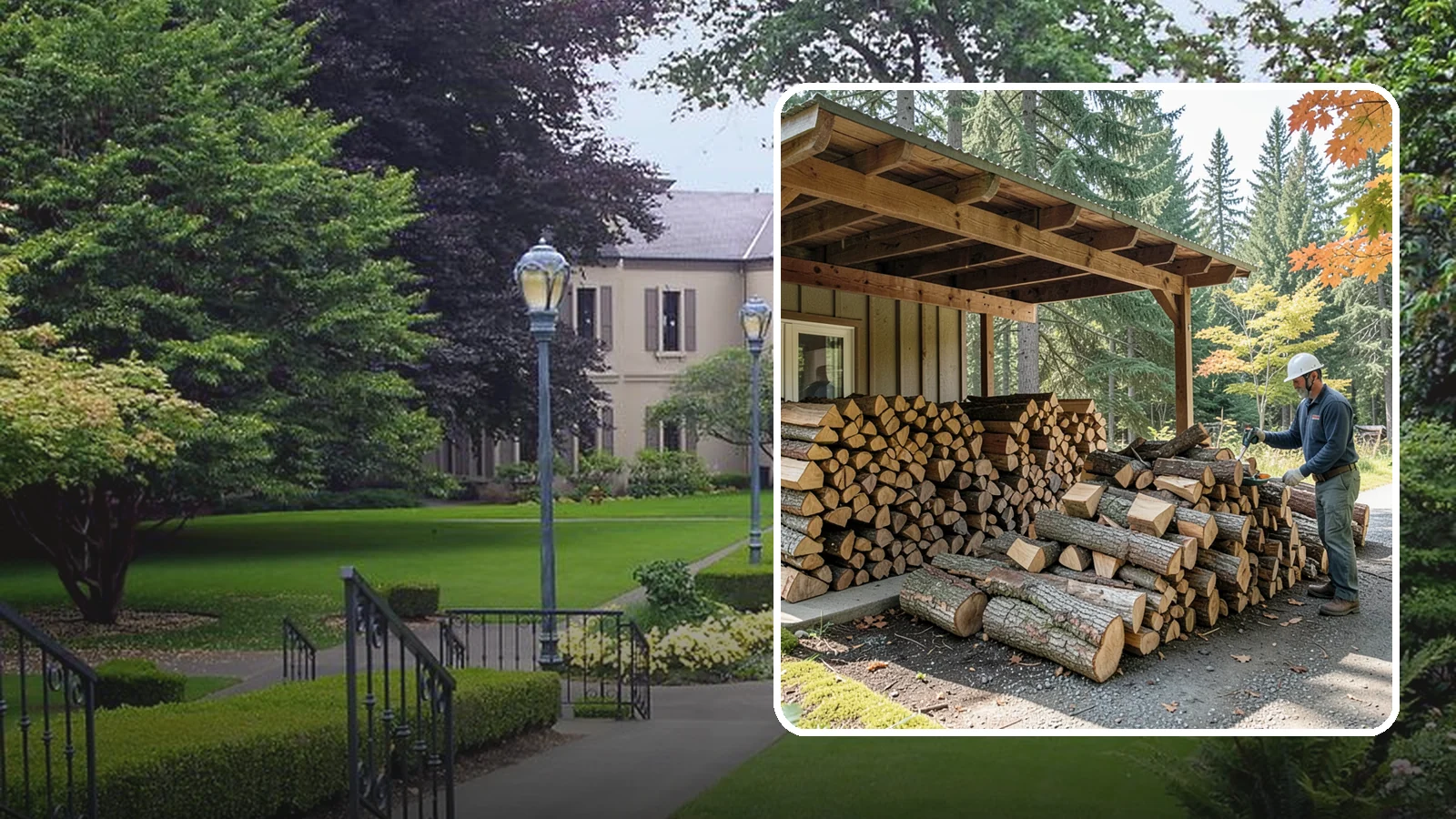 Firewood Inventory Management in Woodinville, King County, WA - Our firewood inventory management tracks and replenishes your supply so your business or property always has wood on hand.