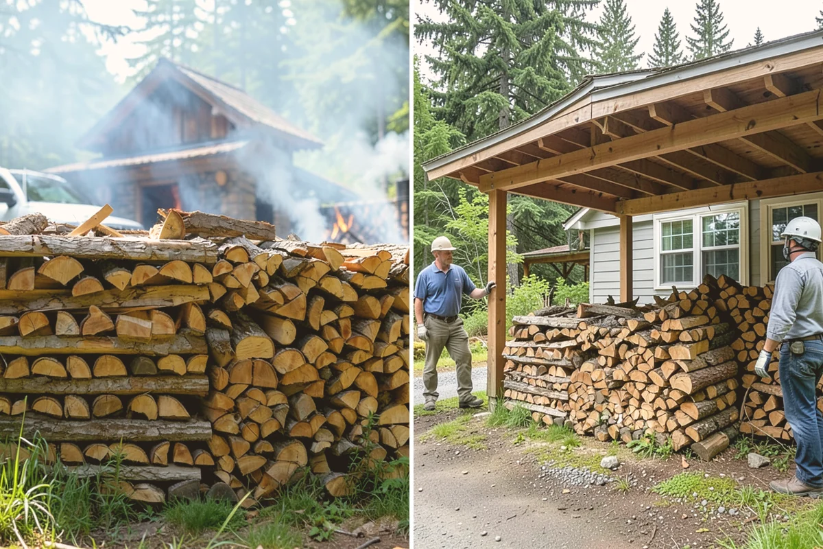 Firewood Management Services in Algona, King County, WA - Assess your usage, storage, and service preferences