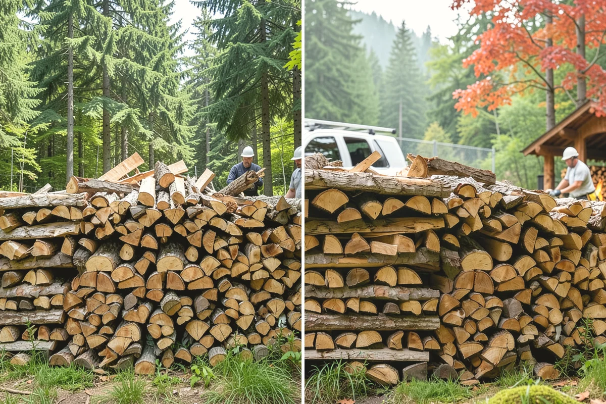 Firewood Management Services in Anacortes, Skagit County, WA - Assess your usage, storage, and service preferences