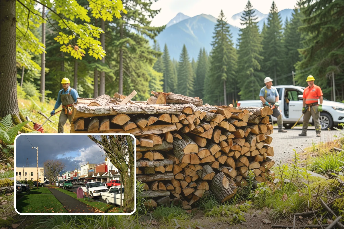 Firewood Management Services in Arlington, Snohomish County, WA - Complete, end-to-end firewood handling