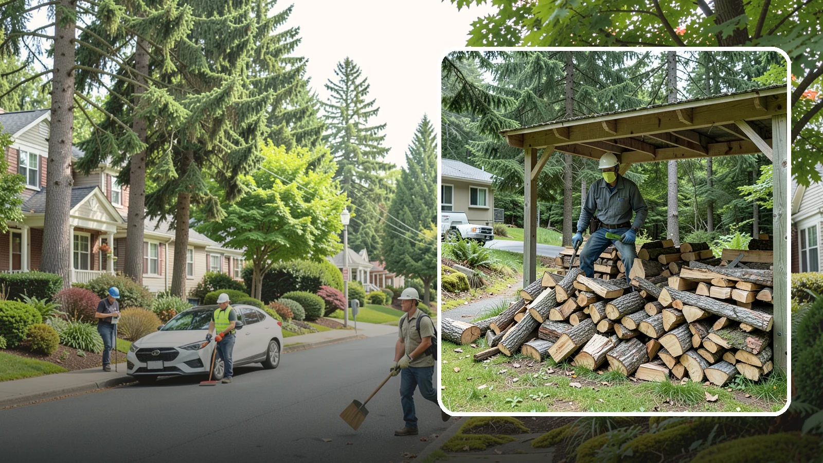 Firewood Management Services in Beaux Arts Village, King County, WA - Our firewood management services handle the whole cycle of supply, stacking, storage, and replenishment so you never have to...